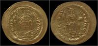 Byzantine solidus Justin II AV solidus