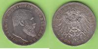 Württemberg 5 Mark hübsch