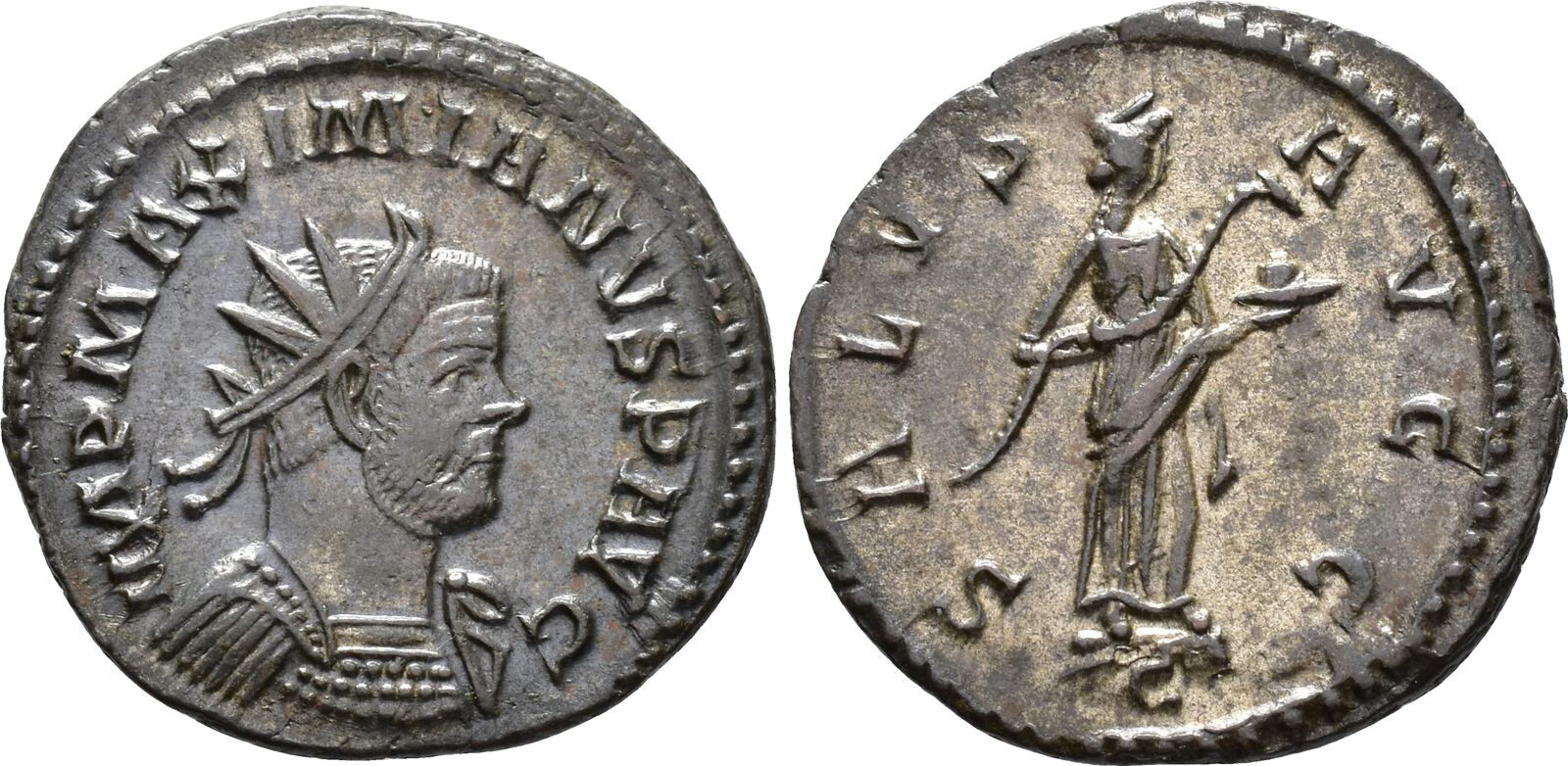 Roman Empire Antoninianus Maximianus I Herculius First Reign