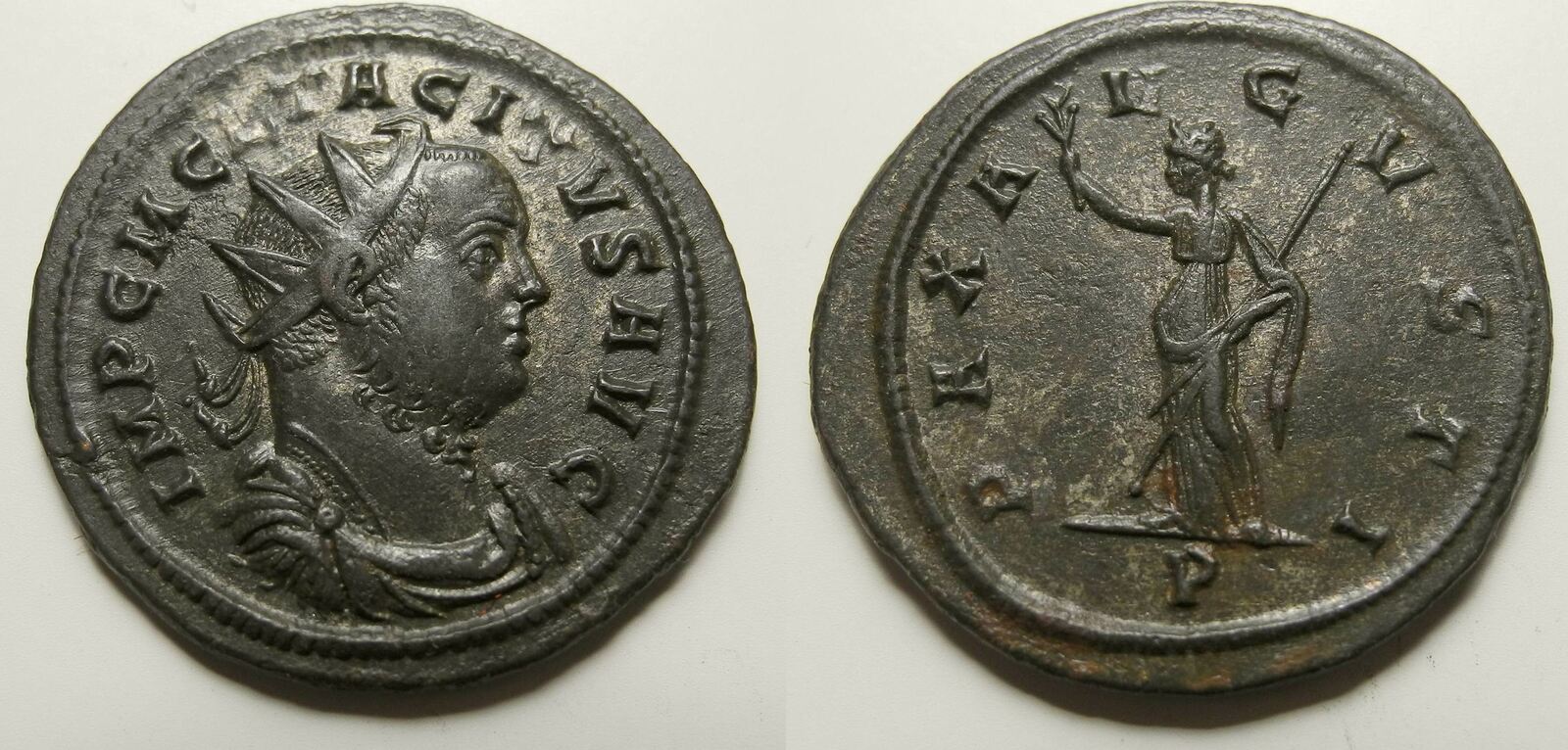 ROMAN EMPIRE Antoninianus Tacitus 275 276 Ticinum Mint Near EF Well