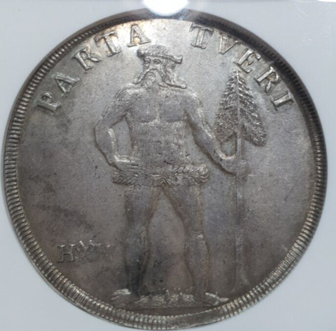 Thaler Ngc Ms Braunschweig Wolfenbuttel Giant Wildman