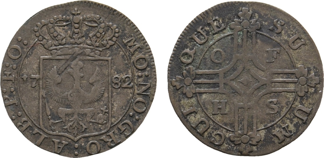 Brandenburg Preußen 1 2 Stüber 1782 A Berlin Friedrich II 1740 1786