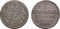 Paderborn, Bistum Cu Pfennig Wilhelm Anton von Asseburg 1763-1782