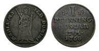 Goslar, Stadt Cu Pfennig