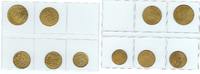 Brasil 100-1000 Reis leprosarium tokens complete