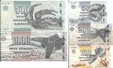 Faroe Islands 50,100,200,500,1000 Kroner