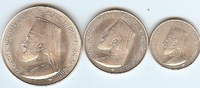 Cyprus 3,6,12 Pounds Makarios
