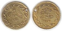Türkei 1/4 Cedid Mahmudiye Mahmud II. 10 Gold 1/4 Cedid Mahmudiye AH1223 / 29