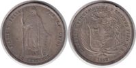 Peru 50 Centimos Republik 50 Centimos 1858 MB