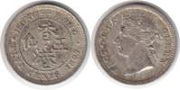 Hongkong 5 Cents Victoria 5 Cents 1897