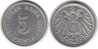 Kaiserreich 5 Pfennig 5 Pfennig 1899 A