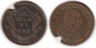 Italien Grano Neapel & Sizilien Karl III. von Bourbon Grano 1756