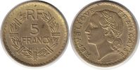 Frankreich 5 Francs Vierte Republik 5 Francs 1945 C