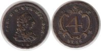 Italien 4 Cavalli Neapel und Sizilien Karl III. von Bourbon 4 Cavalli 1756