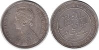 Indien Rupie Alwar Victoria Rupie 1882