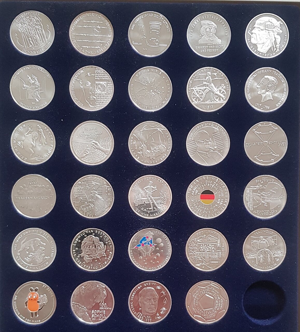 Bundesrepublik Deutschland 29x 20 Euro 2016 21 Sammlung Aller 20