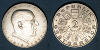 EUROPE Autriche. République. 2 schilling (1933). Seipel