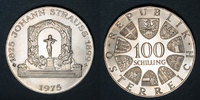 EUROPE Autriche. République. 50 schilling 1975. Johann Strauss