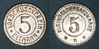 KAISERREICH MÜNZEN Eltmann. Vorschussverein. 5 pfennig