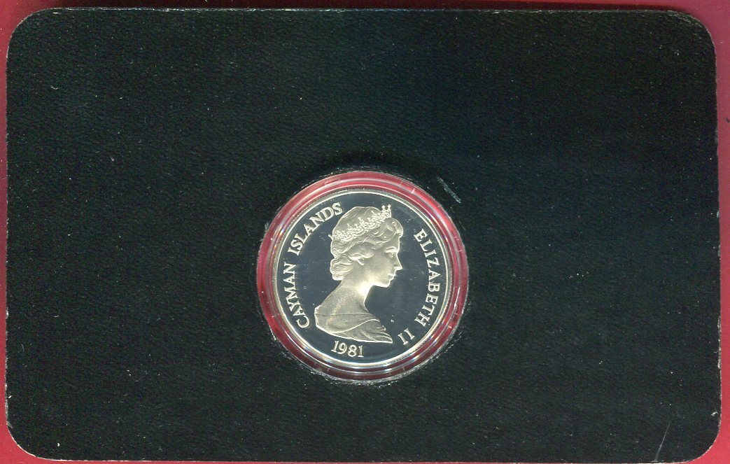 Cayman 10 Dollars 1981 Hochzeit Prince Charles Und Lady Diana Spencer