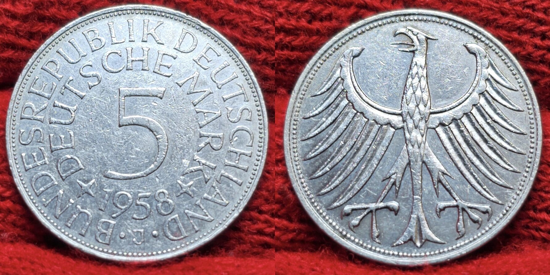 Brd Bundesrepublik Deutschland Frg Germany Dm Deutsche Mark J