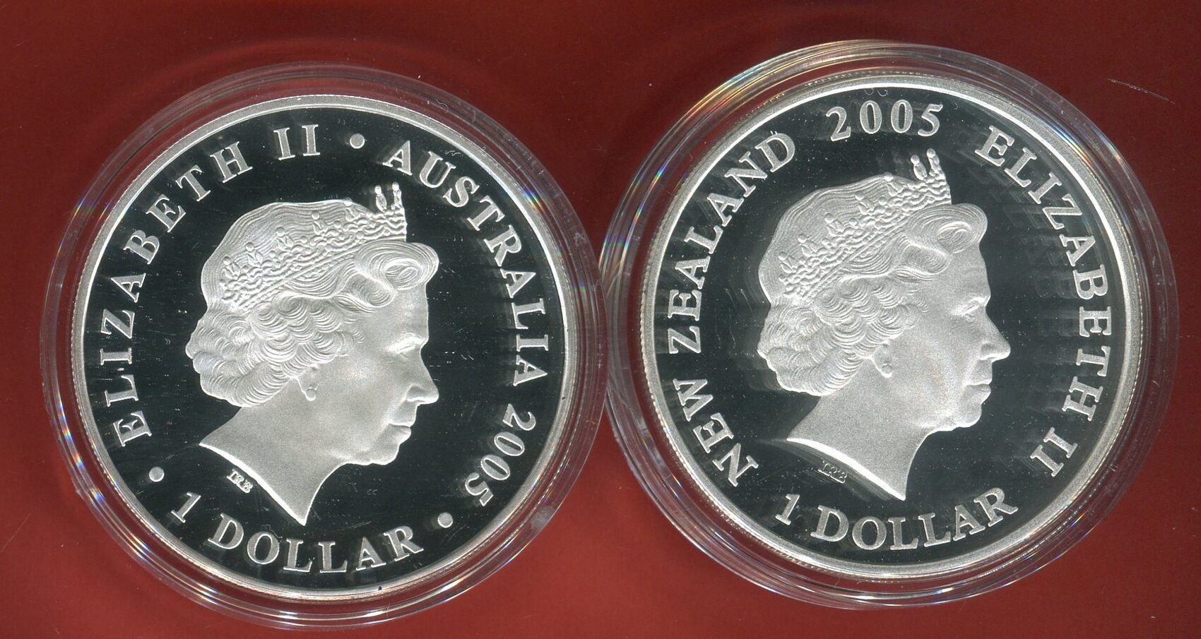 Australien Neuseeland X Dollar Silberm Nzen Oz Silver Proof