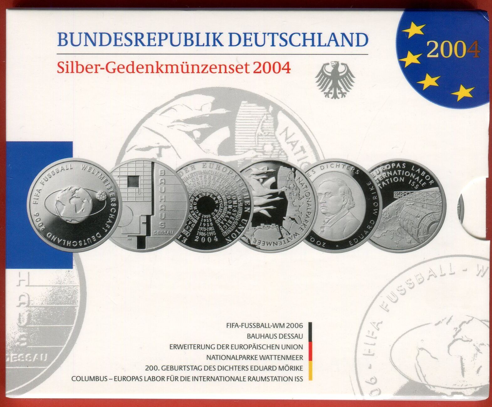 Bundesrepublik Deutschland Germany Frg X Euro Bundesrepublik