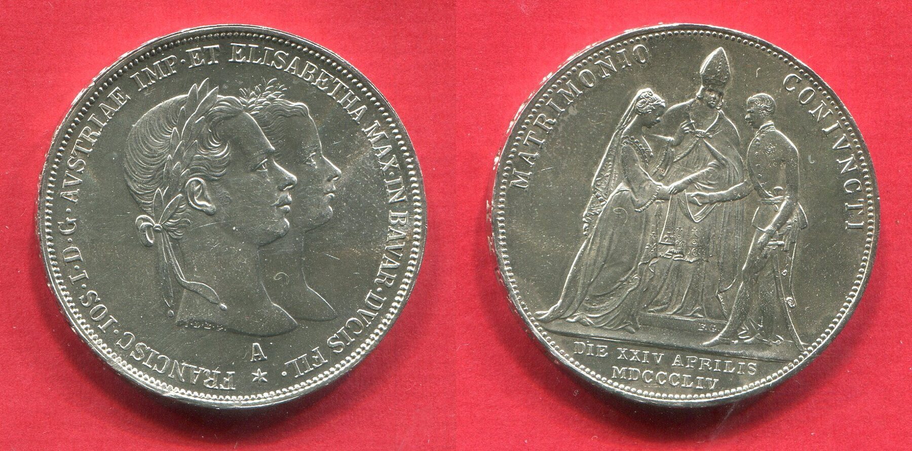 Sterreich Austria Kaiserreich Gulden Florin Doppelgulden