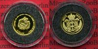 Niue Minigoldmünze 10 Dollars Mini Goldmünze 1/25 Unze Niue 10 Dollars 1999 Millennium 1/25 Unze Gold PP mit MDM Zertifikat Bild