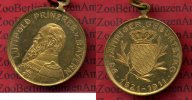 Bayern Tragbare Bronzemedaille mit Öse Bayern Bro. Med. 90. Geburtstag von Prinzregent Luitpold 1911