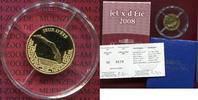 Frankreich, France 10 Euro Gold Frankreich 10 Euro Gold 2008 Olympische Spiele Peking Schwimmen PP