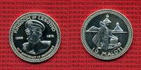 Lesotho 10 Maloti Silber Lesotho 10 Emalangeni Silber 10 Jahre Unabhängigkeit RAR ! BU