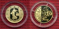 Frankreich France 10 Euro Gold Frankreich 10 Euro Gold 2003, Tour de France PP