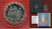 Vatikan 10 Euro silber Vatikan 10 Euro 2005 Eucharistie Papst Benedict XVI. PP OVP Silber