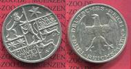 Weimarer Republik Deutsches Reich 3 Mark Weimarer Republik 3 Mark Uni Marburg 1927 A Silber vz nicht gereinigt