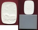 DDR Porzellanmedaille Grenztruppen der DDR DDR Medaille Porzellan Weiss Meissen Grenztruppen der DDR in Originaletui