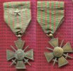 I. Weltkrieg Frankreich Kreuz 1914 1916 mit Band Frankreich 1. Weltkrieg Kreuz 1914-1916