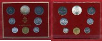 Vatikan, Vatican Kursmünzensatz 1-500 Lire KMS Kursmünzensatz Vatikan 1974, 1 Lira bis 500 Lire
