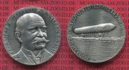 Medaille Zeppelin Silbermedaille Zeppelin Medaille Silber 0hne jahr Ersatufstieg 1900/ Graf Zeppelin
