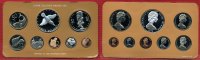 Cook-Inseln, Cook Islands Proof Set 1 Cent - 5 Dollar Cook Islands KMS Proof Set 1976 1 Cent bis 5 Dollar