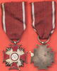 Polen, Poland Peoples Republic Orden mit Box Polen Verdienstkreuz vergoldet Emaille mit Box