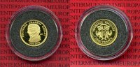Togo 1500 Francs Goldmünze, 1/25 Unze Togo 1500 Francs Gold, 2005, 1/25 Unze, Wolfgang Amadeus Mozart Bild