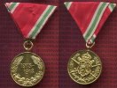 Bulgarien Bulgaria Kriegserinnerungsmedaille mit Band Kriegserinnerungsmedaille Bulgarien 1915 - 1918 vergoldet