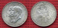 Preußen, Prussia German Empire 3 Mark Silber Gedenkmünze Preußen 3 Mark 1911 Universität Breslau Jahrhundertfeier