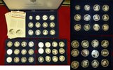 Deutschland Medaillensatz Medaillenset 36 Stück Silber Deutschland Medaillensuit Die Großen Deutschen in Silber 705 Gramm reines Silber
