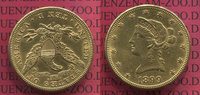 USA 10 Dollars Gold Liberty Eagle USA 10 Dollars Liberty, Frauenkopf, 1899 S Coronet Head Gold