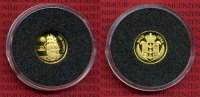Niue 25 Dollars Goldmünze 1/25 Unze Schiff - The Bounty Bild