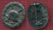 1914-1918 1. Weltkrieg Verwundetenabzeichen Schwarz Dt. Reich I. Weltkrieg Verwundetenabzeichen Metall geschwärzt
