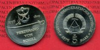 DDR, GDR Eastern Germany 5 Mark Ferdinand von Schill