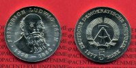 DDR 5 Mark Gedenkmünze 125. Todestag von Friedrich Ludwig Jahn